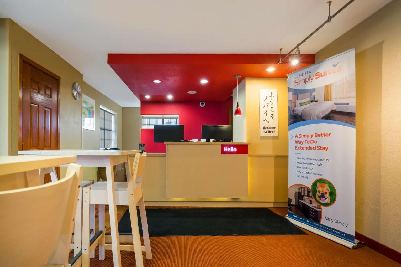 Sonesta Simply Suites Detroit Novi Eksteriør billede